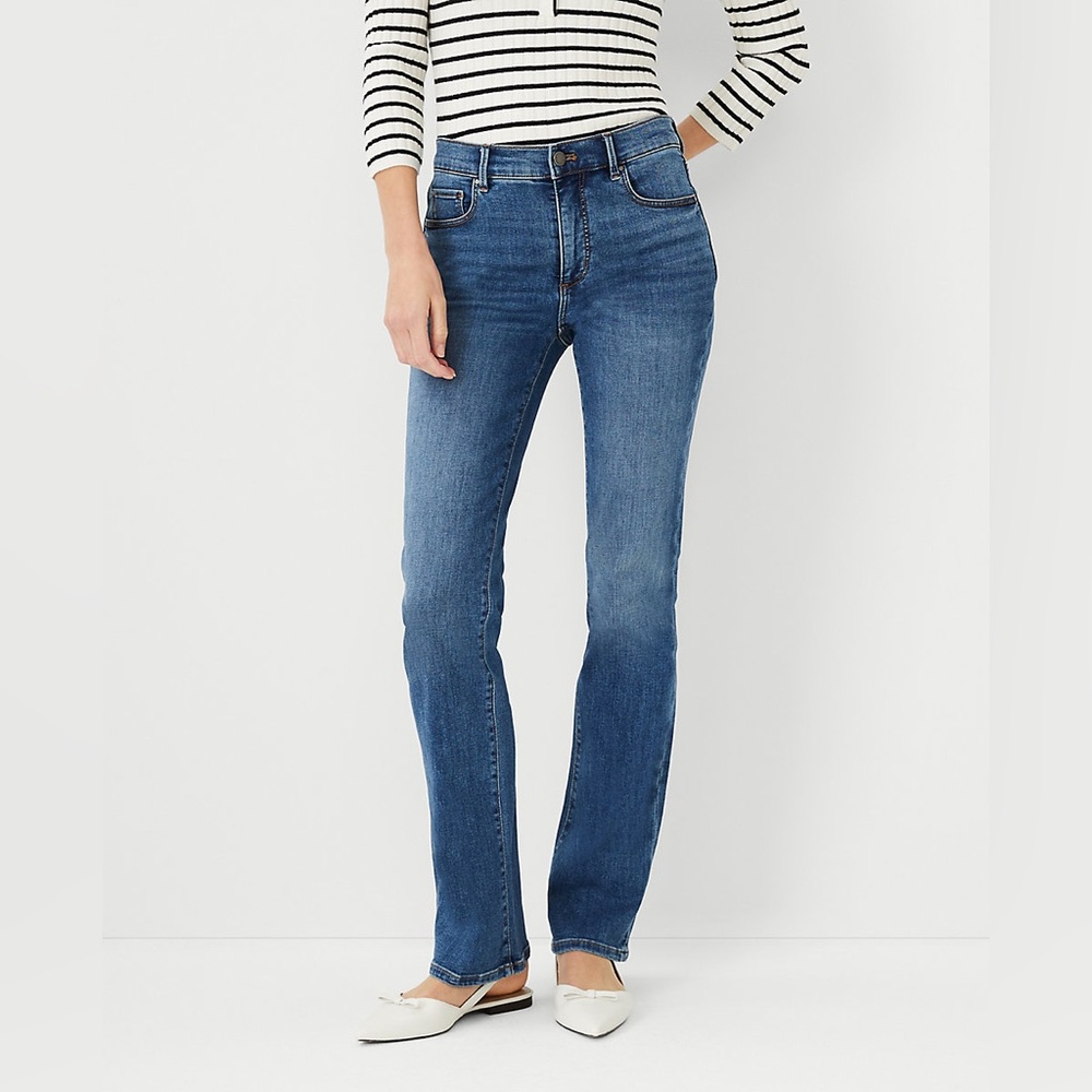 Ann Taylor Slim Boot Jean Curvy Fit